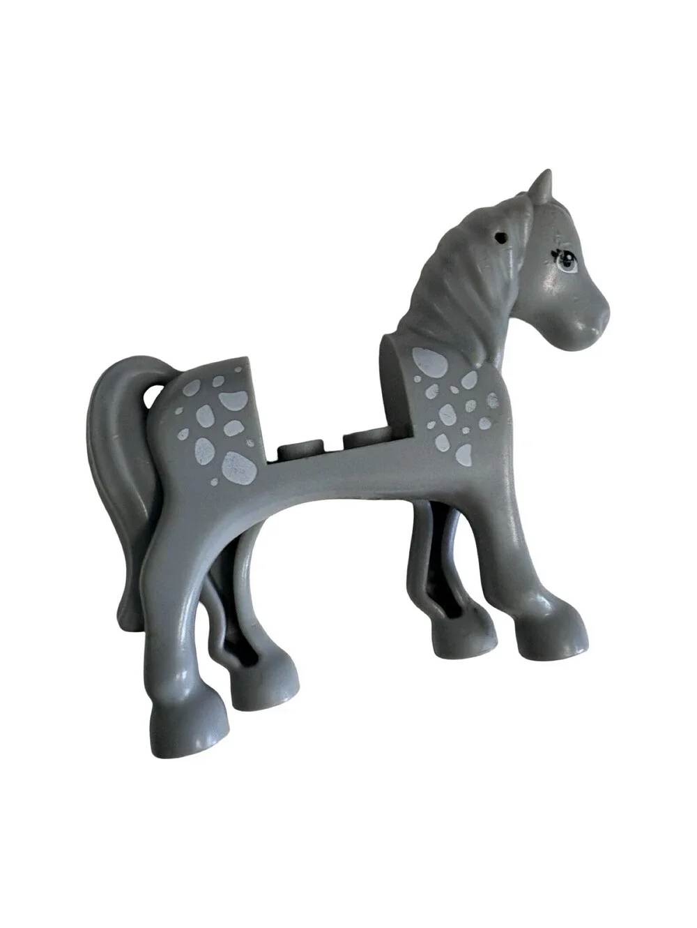 Lego Friends Horse Light Bluish Gray w/ White Spots 41125 Horse Vet Trailer